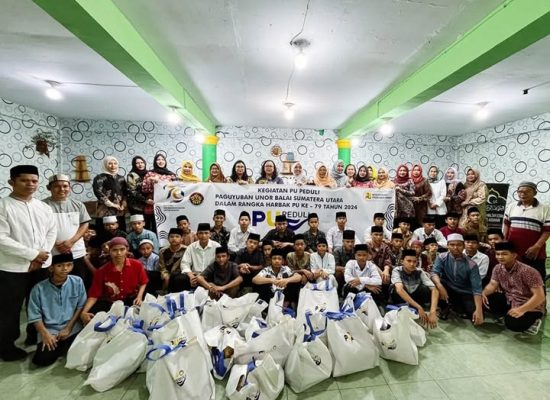 BBWS Sumatera II Medan Bersama Seluruh Unor Kementrian PU Laksanakan PU Peduli