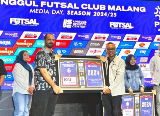 Dukung Kemajuan Sektor Olahraga Futsal, KAI Logistik Wujudkan Kolaborasi Bersama Unggul FC