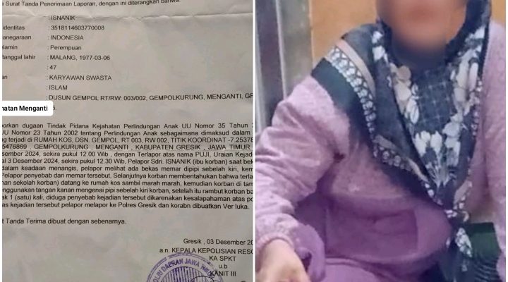 Anaknya Jadi Korban Kekerasan, Seorang Ibu Buat Laporan Ke Polres