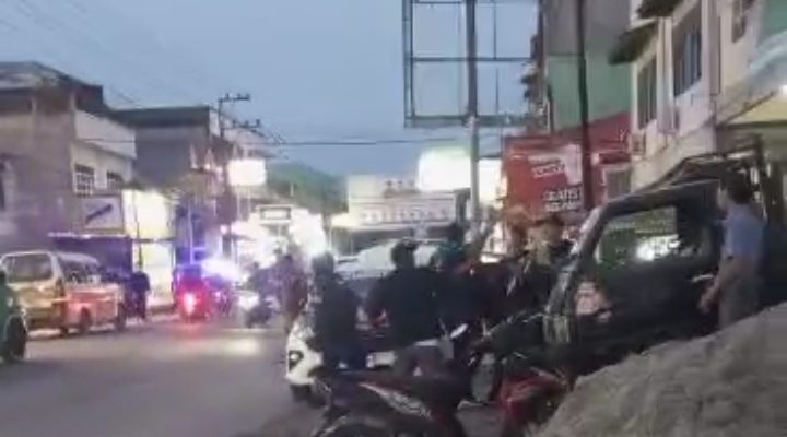 Bentrokan Antara Dua Kelompok Ormas Pecah di Jalinsum Kota Perbaungan