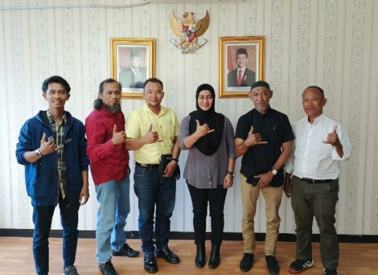 Anggota DPRD Medan, Lailatul Badri Terima Audensi Badal Kandank