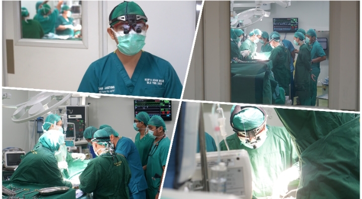 Pertama di RS Adam Malik, Operasi Koarktasio Aorta pada Kasus Jantung Anak Bawaan