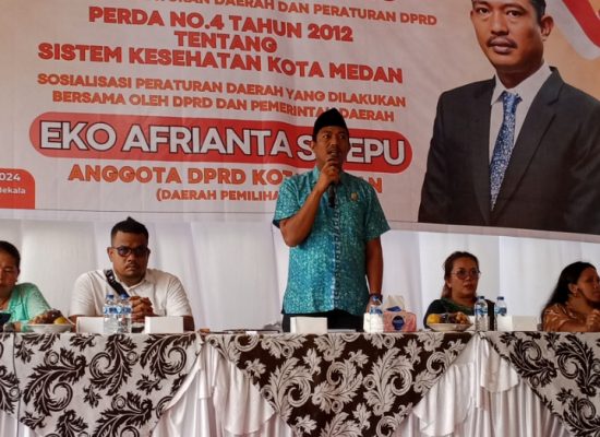 Gelar Sosper Perda No. 4 Tahun 2012 Eko Janji Bantu Warga Urusin Kesehatan
