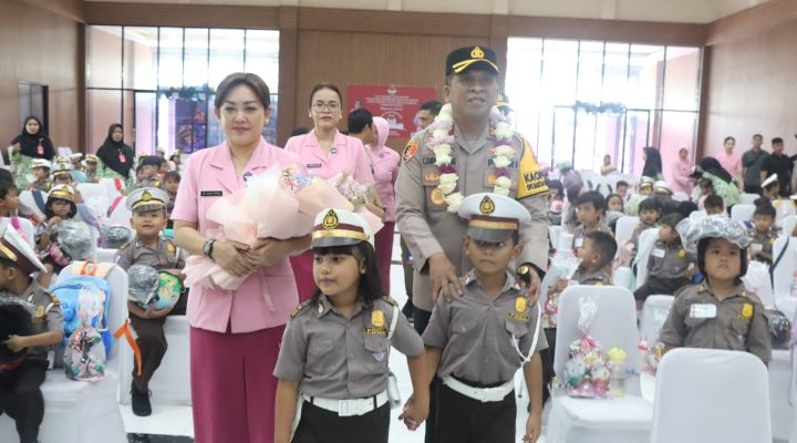 Gebyar Polisi Sahabat Anak Ala Polresta Sidoarjo Edukasi Tertib Lalu Lintas Sejak Dini