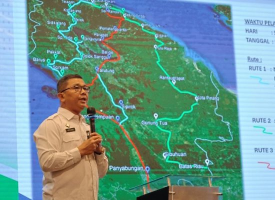 Silaturahim Forkopimda Bersama Masyarakat Pj Gubsu Ingatkan Waspadai Potensi Ancaman, Pastikan Ketersediaan Sembako dan Kesiapan Angkutan Jelang Nataru