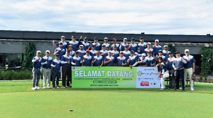GoBar Happy Pairing IKA USU Jakarta: Golf Jadi Ajang Silaturahmi dan Sportivitas Alumni