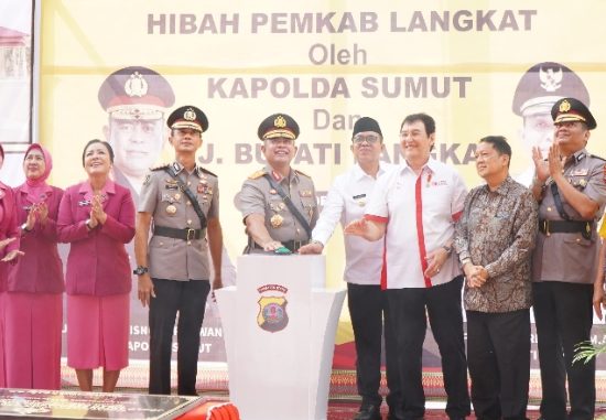 Kapolda Sumut dan Pj. Bupati Langkat Resmikan Joglo Anton Soedjarwo, Tutup Pendidikan Bintara Polri 2024