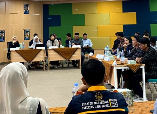 Laksanakan RDP Pimpinan Fakultas Ilmu Sosial dengan Seluruh Mahasiswa