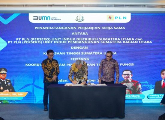 PLN UID Sumut dan Kejaksaan Tinggi Sumatera Utara Perkuat Sinergi untuk Tata Kelola Hukum bagi Layanan Kelistrikan yang Berkelanjutan