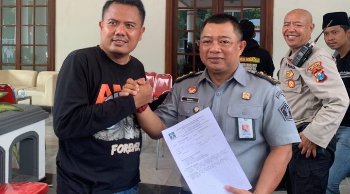 Aliansi Madura Indonesia (AMI) Geruduk Kanwil Kemenkumham Jawa Timur