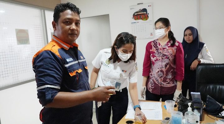 Pastikan Pelayanan Masa Nataru Aman, PT KAI Sumut Lakukan Tes Narkoba Kepada Petugas