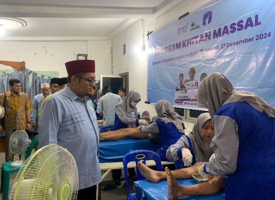 DPD BKPRMI Kota Medan Gelar Khitanan Massal & Bakti Sosial Bersama RS Sufina Azis, Baitul Mal Muamalat Serta BKM Al Khairiyah