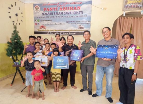 Keceriaan Natal dan Tahun Baru 2025 Karyawan XL Axiata Berbagi Kebahagiaan ke Panti Asuhan