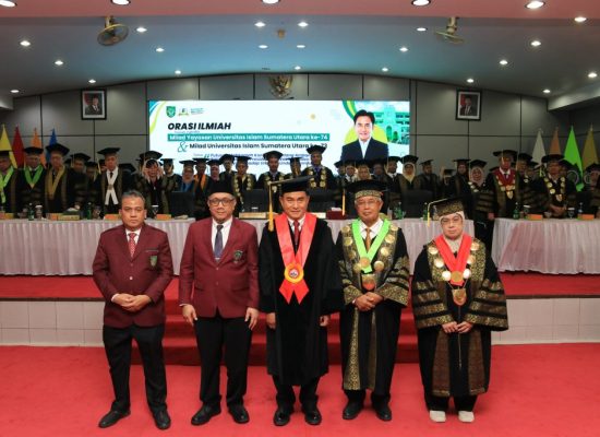 Menko Yusril Ihza Mahendra Kuliah Umum di UISU