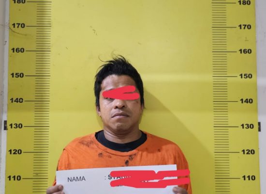 Polisi Ditikam Pengedar Narkoba, 7,83 Gram Sabu dan 2 Pisau Diamankan