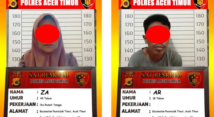 Polres Aceh Timur Amankan Dua Warga Saat Akan Membawa Imigran Illegal Etnis Rohingya ke Medan