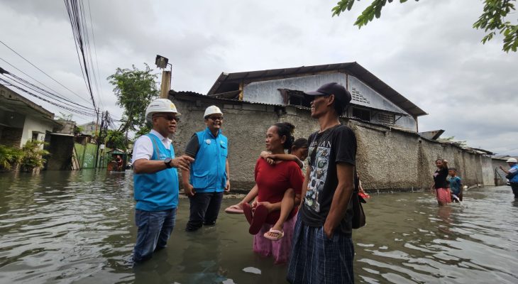 Tinjau Langsung Lokasi Terdampak Banjir Jakarta, PLN Pastikan Keamanan dan Pemulihan Kelistrikan