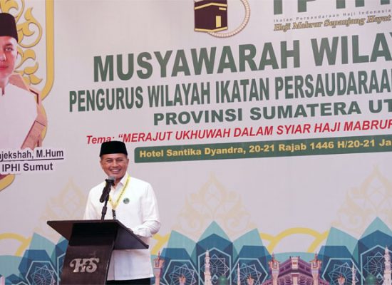 Musa Rajekshah Kembali Terpilih sebagai Ketua IPHI Sumut Periode 2025-2030