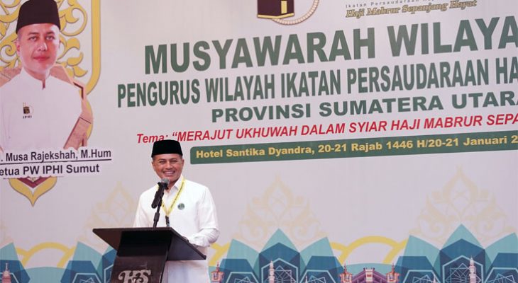 Musa Rajekshah Kembali Terpilih sebagai Ketua IPHI Sumut Periode 2025-2030