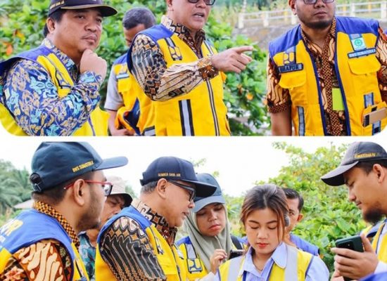 Tinjau Bendungan Sei Wampu, Kepala BBWS Sumatera II Medan Pastikan Siap Dukung Program Ketahanan Pangan