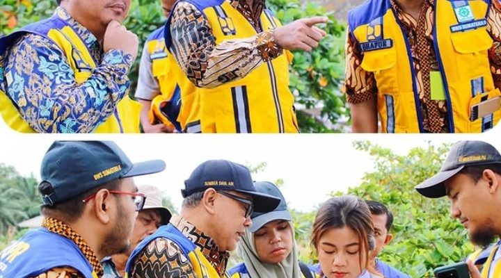 Tinjau Bendungan Sei Wampu, Kepala BBWS Sumatera II Medan Pastikan Siap Dukung Program Ketahanan Pangan