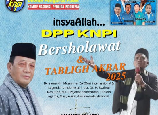 Bidang Humas dan Event DPP KNPI Akan Adakan Konser Akbar 2025