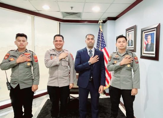 Patroli Polrestabes Medan Sambangi Konsulat Amerika, Berikan Pelayanan dan Rasa Aman