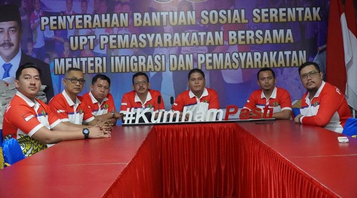 Rutan Kelas I Medan  Ikuti Pengarahan Direktur Jenderal Pemasyarakatan Secara Virtual