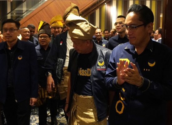 Wali Kota Medan Terpilih Hadiri Temu Ramah Bersama Waketum NasDem