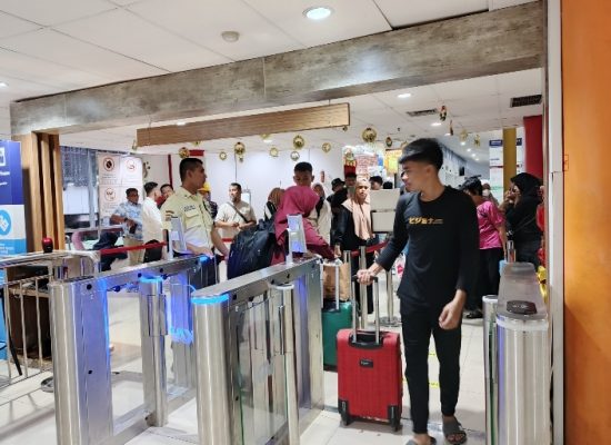 KAI Divre I Sumut Layani 2,4 Juta Penumpang Selama 2024
