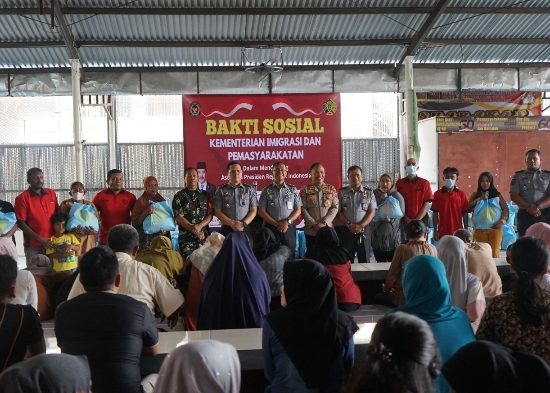 Lapas Kelas I Medan Gelar Bakti Sosial untuk Dukung Asta Cita Presiden RI