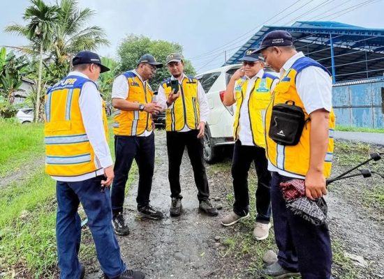 Dukung Program Ketahanan Pangan, Kepala BBWS Sumatera II Medan Tinjau Areal Persawahan Desa Sambirejo Kabupaten Langkat