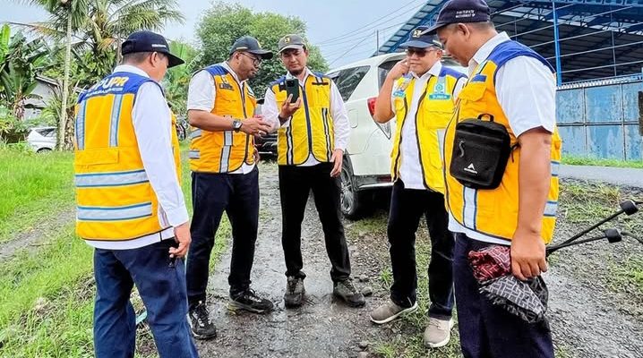 Dukung Program Ketahanan Pangan, Kepala BBWS Sumatera II Medan Tinjau Areal Persawahan Desa Sambirejo Kabupaten Langkat