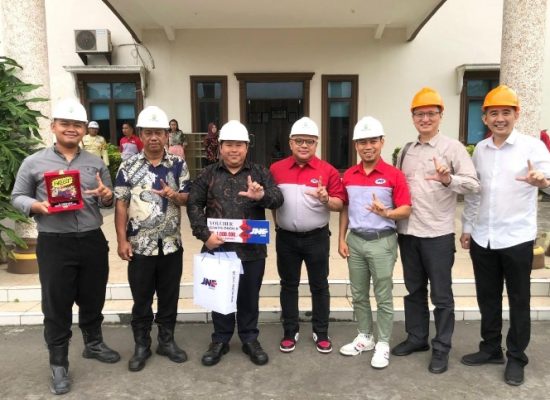 JNE Medan melakukan Kunjungan Industri ke Pabrik Kelapa Sawit PT Karya Pratama Niaga Jaya