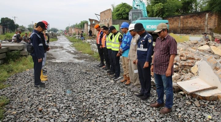 Dukung Pembangunan Stasiun Helvetia, Divre I Sumut Lakukan Penertiban 130 Bangunan