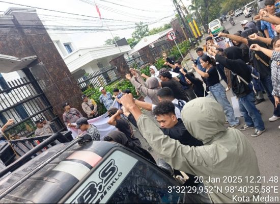 Aliansi Mahasiswa Sumut Desak Aparat Penegak Hukum Profesional Tangani Kasus Penganiayaan yang Libatkan Anggota DPRD Tapsel