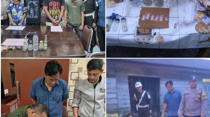 4 Tersangka Narkoba dan Judol Diamankan Personel Sub Denpom I/5-2 Binjai Bersama Kodim 0203/ Langkat