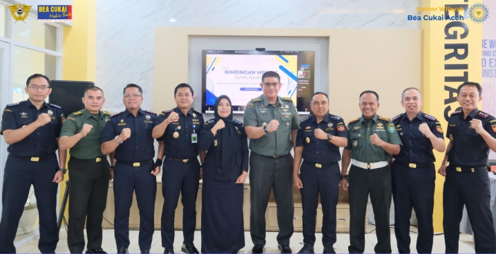 Bea Cukai dan TNI AD Perkuat Sinergi Bangun Negeri