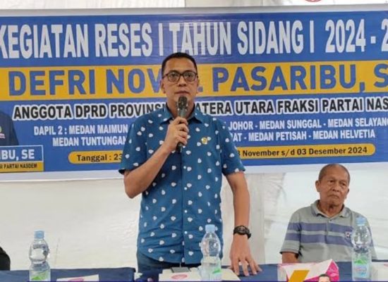 Defri Noval Pasaribu : Pentingnya Sistem Informasi Jaringan Jalan  Akhiri Jalan Rusak di Sumatera Utara