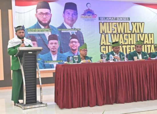 Dedi Iskandar Batubara Kembali Pimpin Al Washliyah Sumut Periode 2025-2030