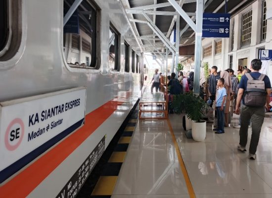 Gapeka Baru, 5 Stasiun KAI Sumut Ini Layani Naik Turun Penumpang
