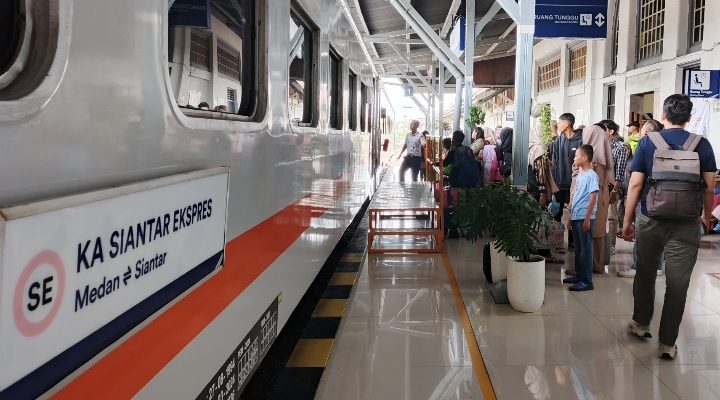 Gapeka Baru, 5 Stasiun KAI Sumut Ini Layani Naik Turun Penumpang
