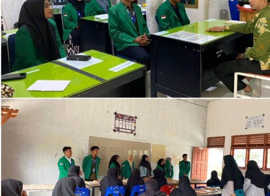 Mahasiswa KKN-PPM 07 Lhok Mon Puteh Gelar Sosialisasi Masuk Perguruan Tinggi Negeri Di Dayah Darul Ulum