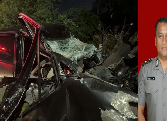 Wakapolres Pelabuhan Belawan Kompol Iwan Tewas Kecelakaan di Tol Belmera