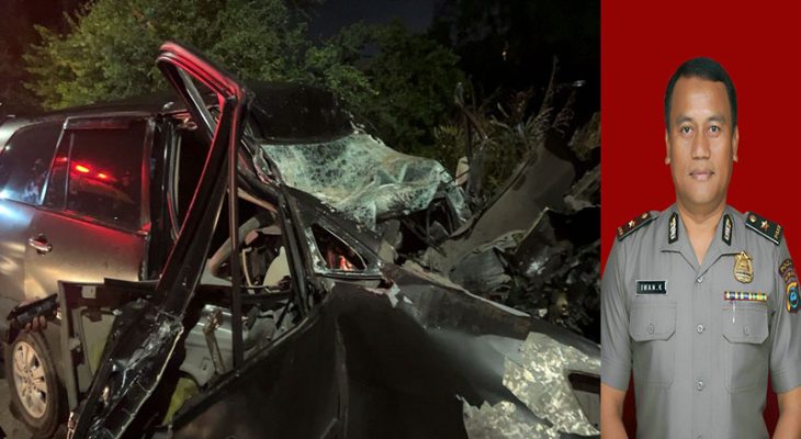 Wakapolres Pelabuhan Belawan Kompol Iwan Tewas Kecelakaan di Tol Belmera