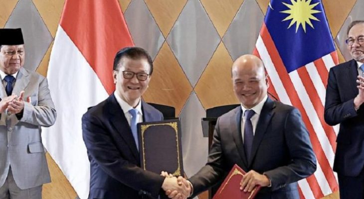 Di Hadapan Presiden Prabowo dan PM Malaysia, Axiata-Sinar Mas Teken 2 Kerja Sama Teknologi