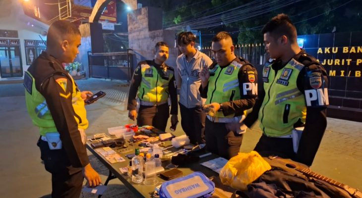 Denpom I/5 Medan Grebek Sarang Narkoba Jl Mangkubumi, 9 Tersangka dan 117 gr Sabu Diamankan