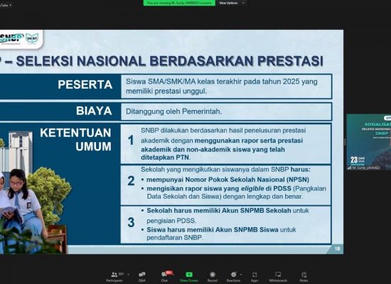 Unimed Pasang Kouta 11.652 Mahasiswa Baru Tahun 2025