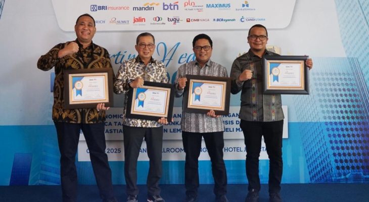 Bank Sumut Boyong Sembilan Penghargaan Sekaligus di Awal Tahun 2025,