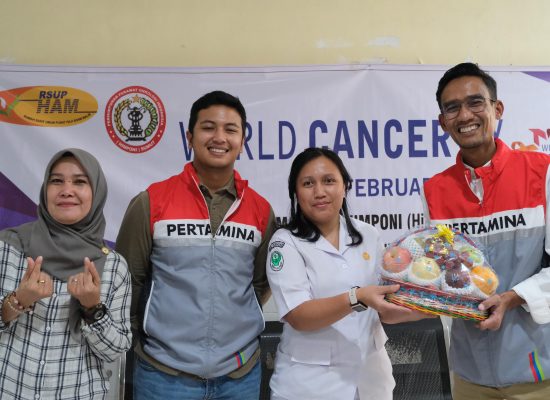 Pertamina Patra Niaga Beri Semangat dan Bantuan Kepada Anak-Anak Penderita Kanker di Medan